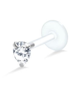 Pear Shaped Stone Labrets Push-in LA-191